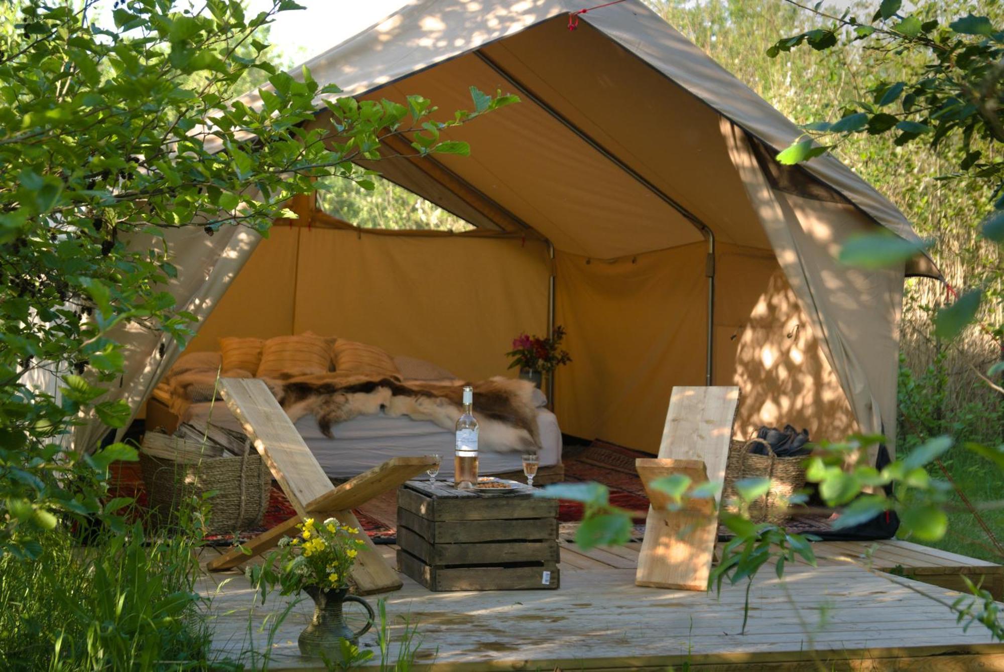 Naturlig Pa Korsgarden Glamping Nysted Exterior photo