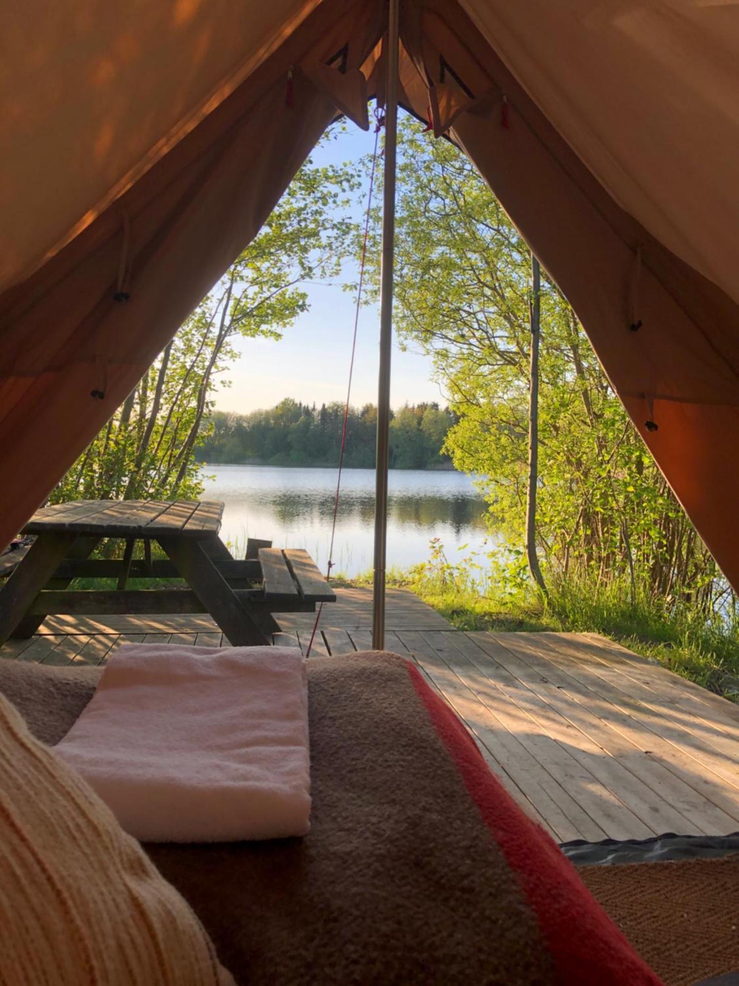 Naturlig Pa Korsgarden Glamping Nysted Exterior photo
