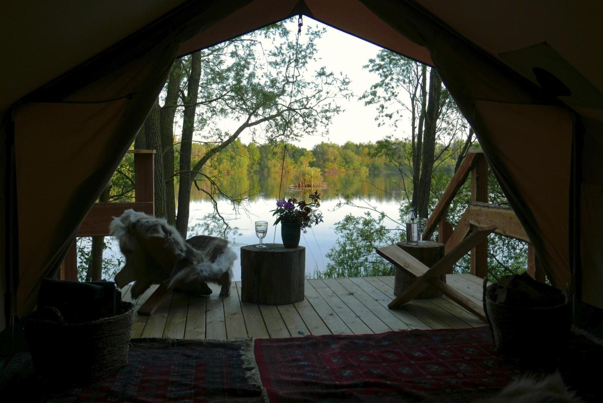 Naturlig Pa Korsgarden Glamping Nysted Exterior photo