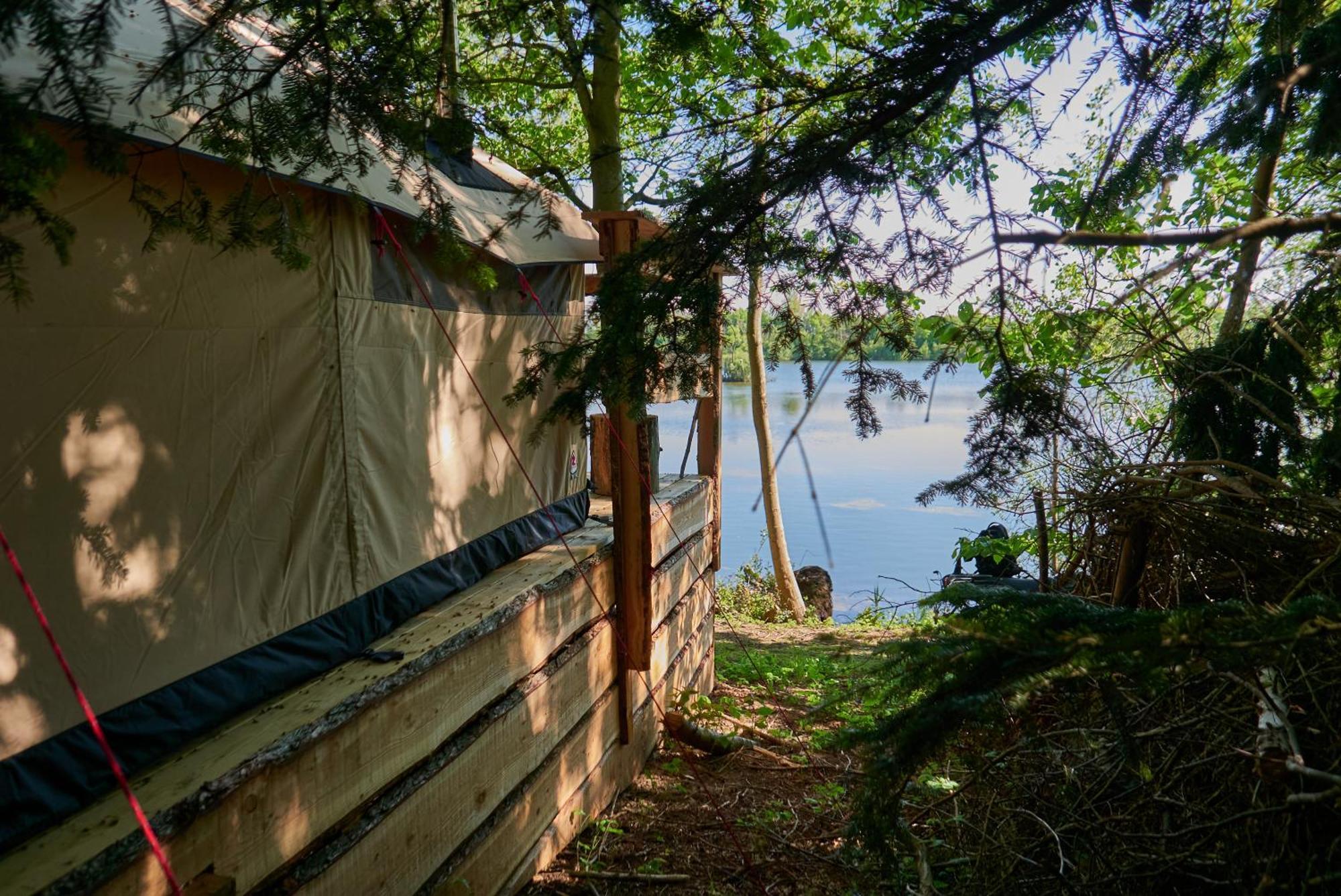 Naturlig Pa Korsgarden Glamping Nysted Exterior photo